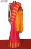 Thread Weave Contrast Handloom Soft Silk Saree-Slubs Weave